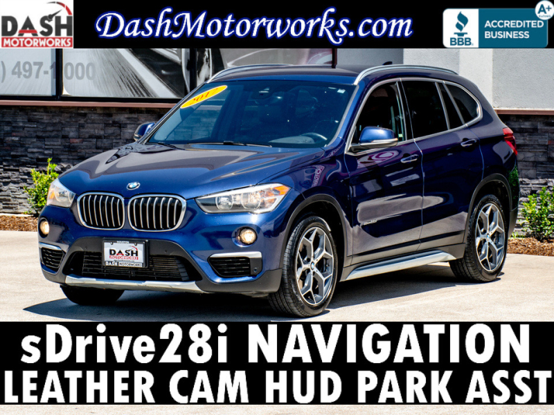 BMW X1 sDrive28i Navigation Camera HUD Leather 2017 price $13,985