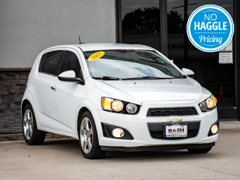 Chevrolet Sonic LTZ Hatchback Leather Camera Auto 2015 price $8,985