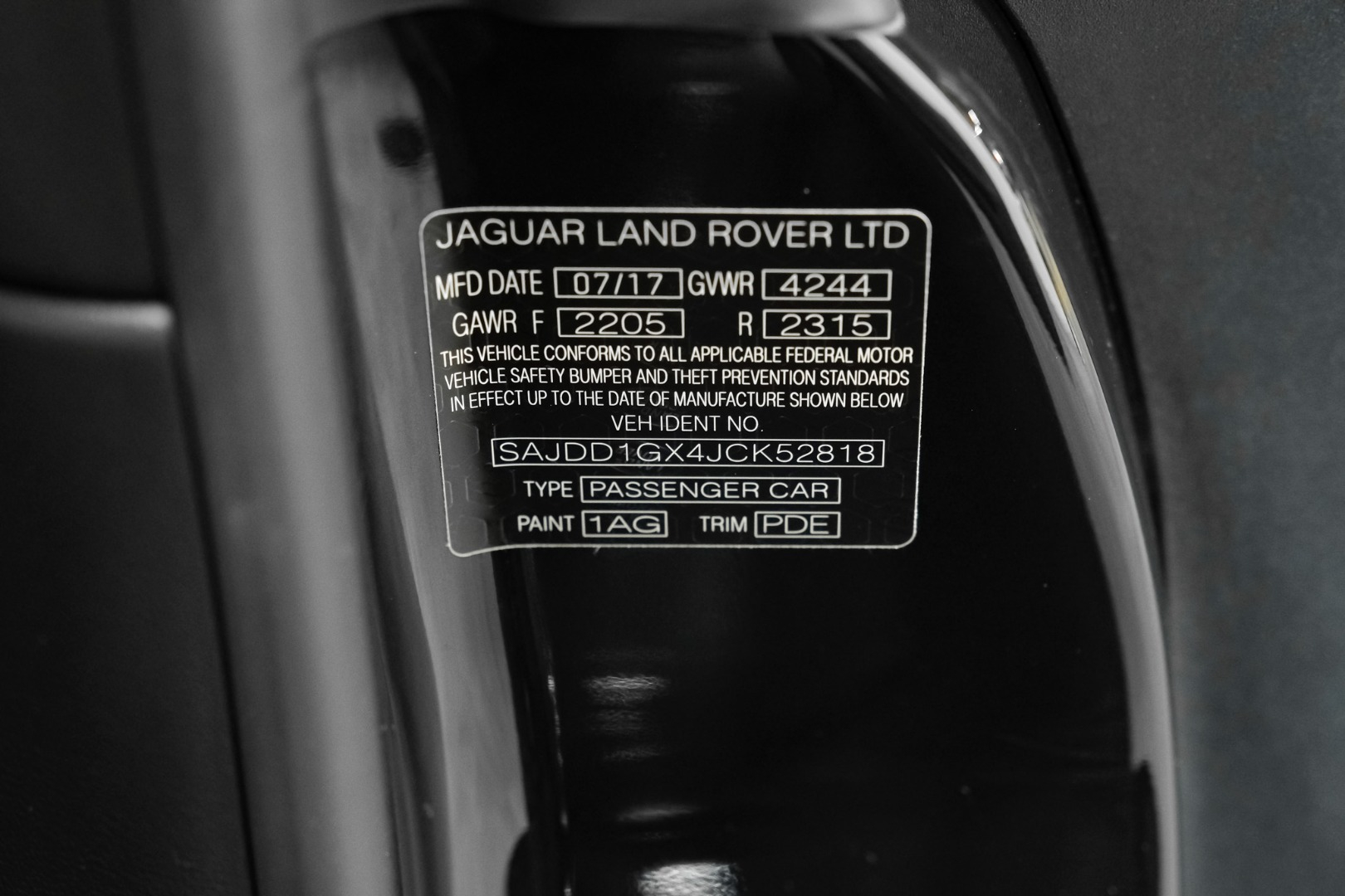 2018 Jaguar F-TYPE Coupe Auto 296HP 51