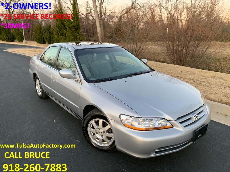 2002 HONDA ACCORD SE SEDAN SILVER AUTO *2-OWNERS* *WELL MAINTAINED 
