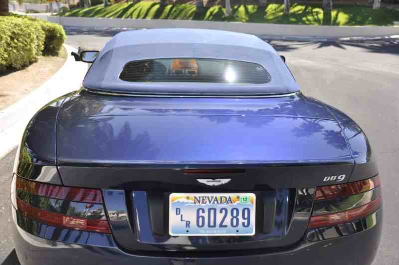 Aston Martin DB9 2007 price $92,000