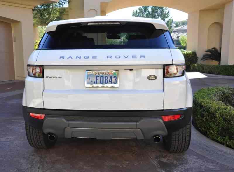 Land Rover Range Rover Evoque 2013 price $37,500