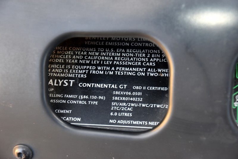 Bentley Continental GT 2005 price $52,800