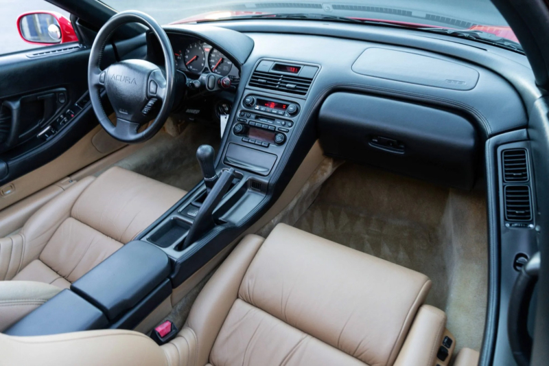 Acura NSX-T 1998 price $99,988