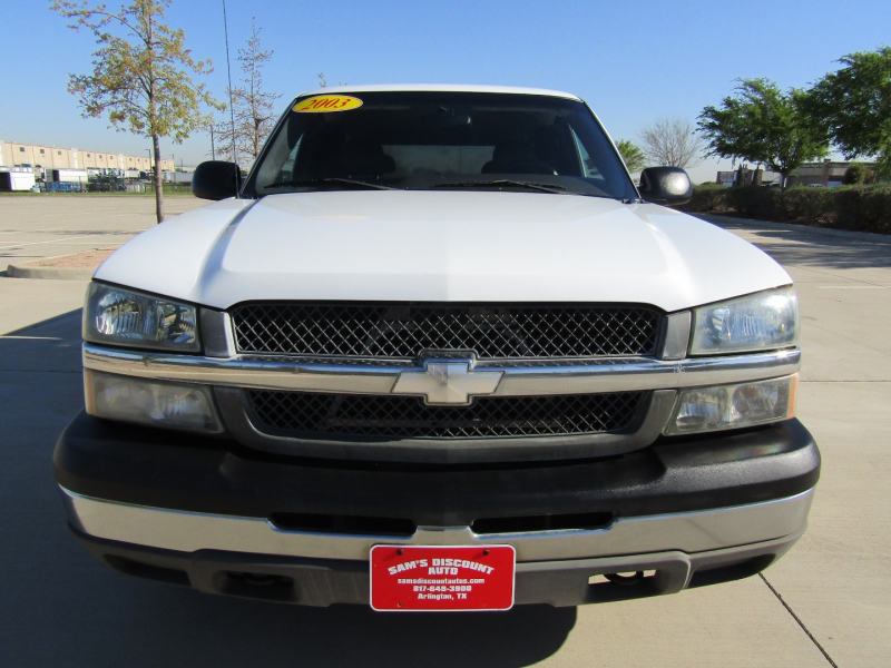 Chevrolet Silverado 1500 2003 price $8,450