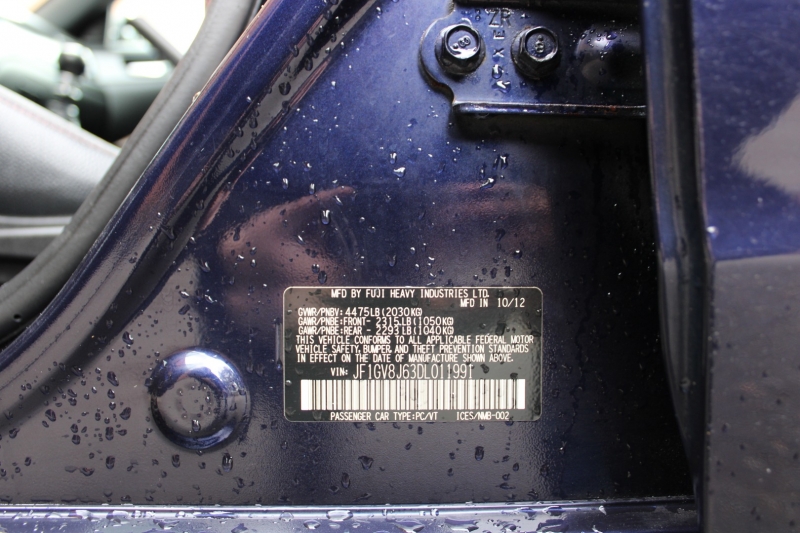 Subaru WRX 2013 price $19,200