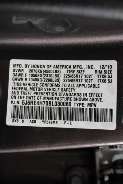 Honda CR-V 2011 price $10,991