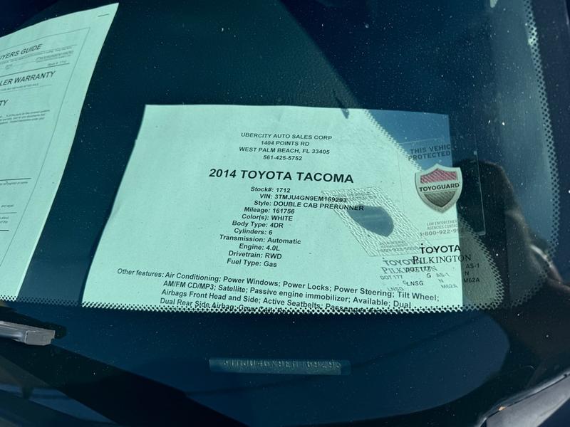TOYOTA TACOMA 2014 price $14,895