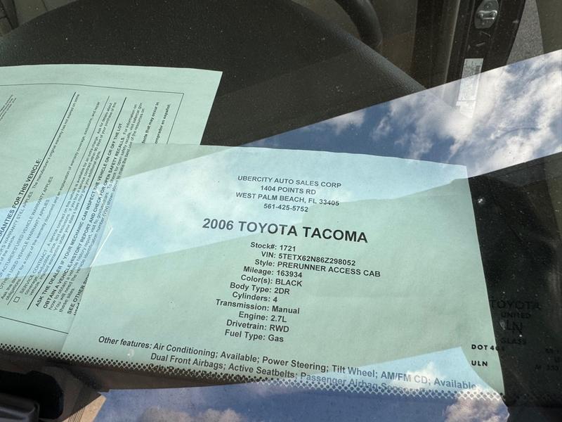 TOYOTA TACOMA 2006 price $10,895