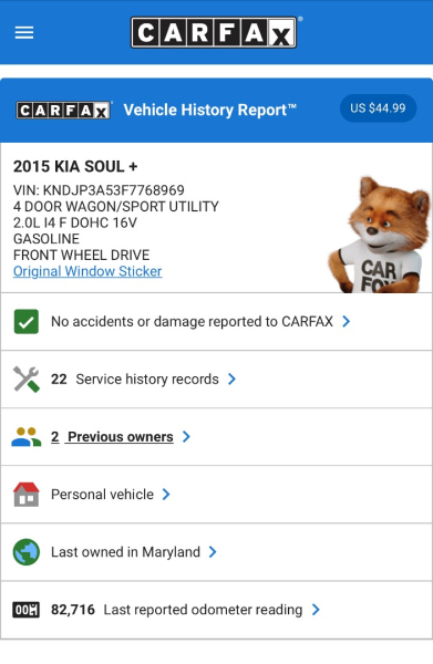 Kia Soul 2015 price $10,998