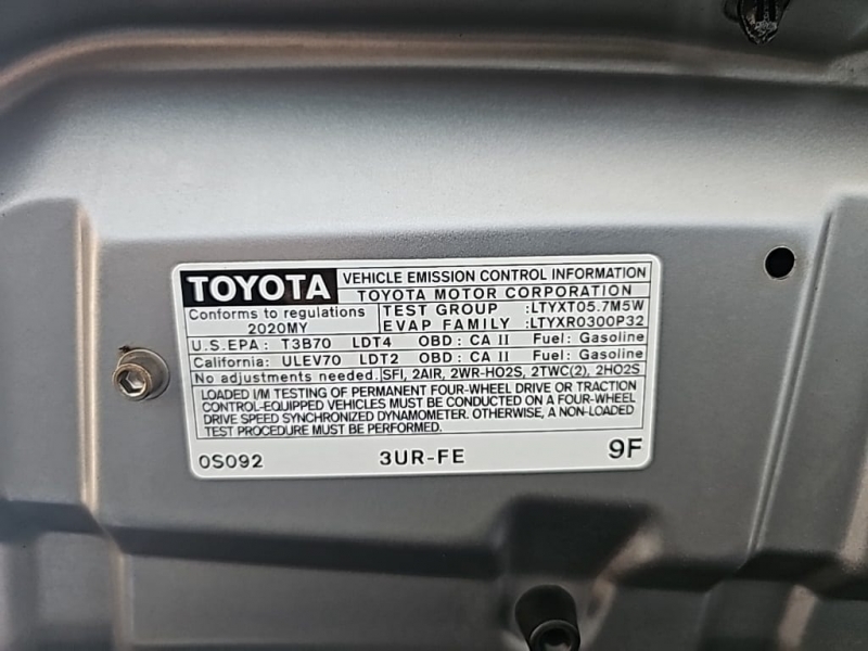 Toyota Tundra 2020 price $51,997
