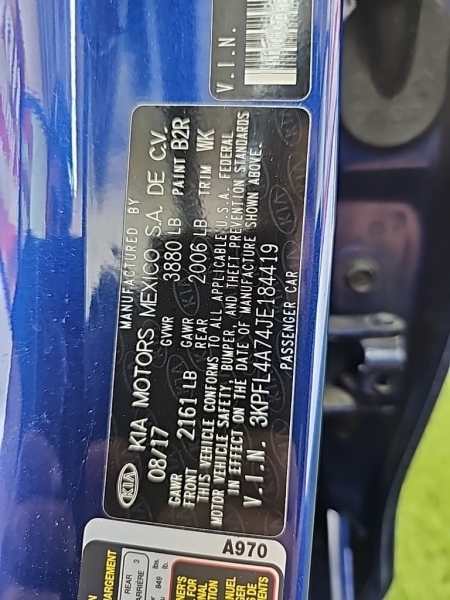 Kia Forte 2018 price $14,877