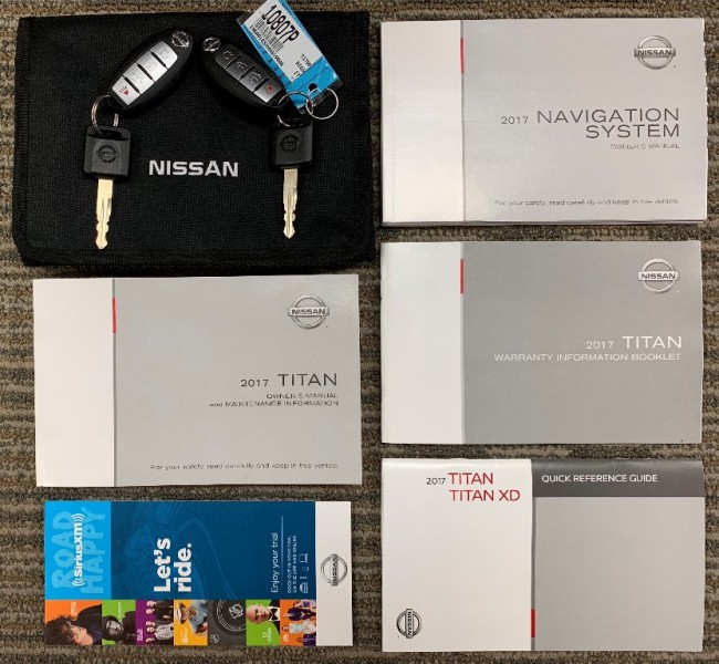 Nissan Titan 2017 price $39,895