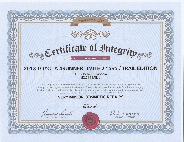 Toyota 4Runner 2013 price $23,900