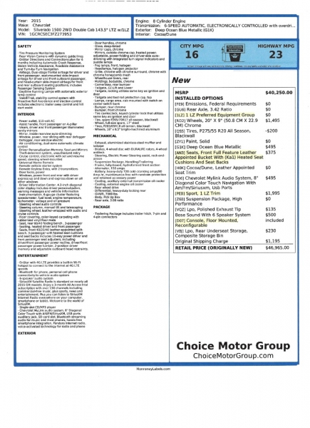 Chevrolet Silverado 1500 2015 price $28,500
