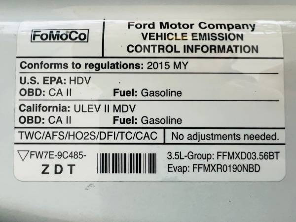 Ford Transit Cargo Van 2015 price $16,800