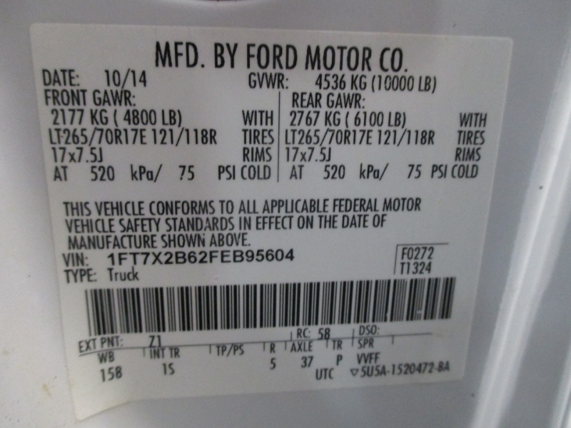 Ford Super Duty F-250 XL 4WD 2015 price $16,950