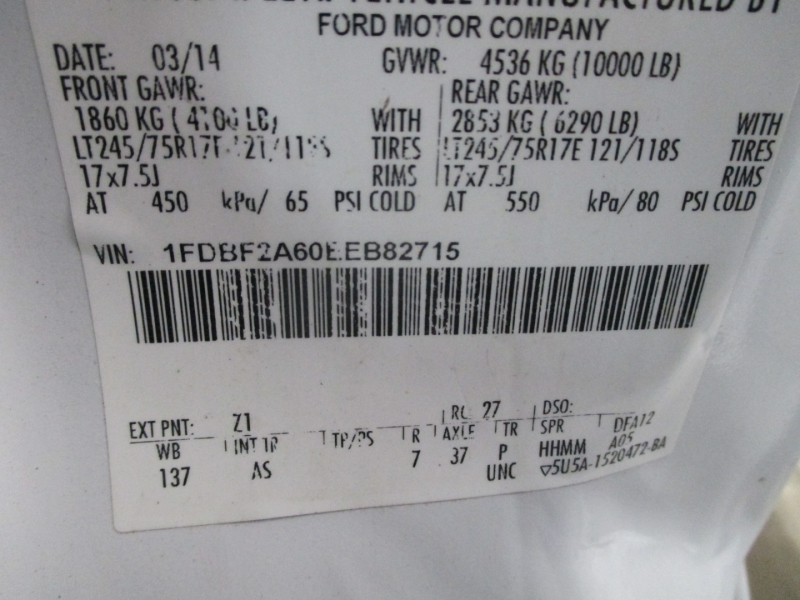 Ford Super Duty F-250 XL 2WD 2014 price $16,950