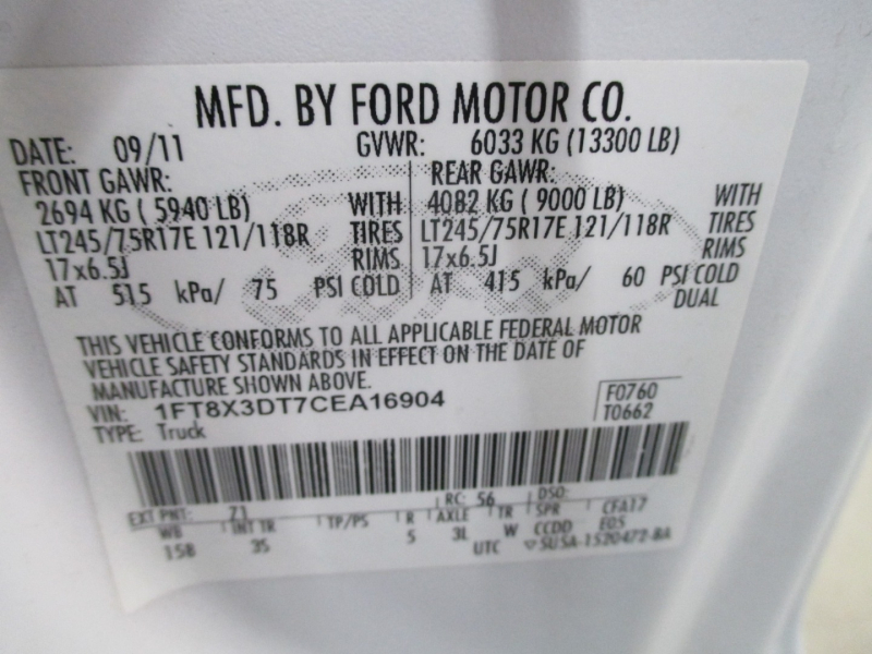 Ford Super Duty F-350 DRW 2012 price $23,950