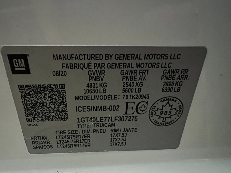 GMC Sierra 2500HD 2020 price $34,950