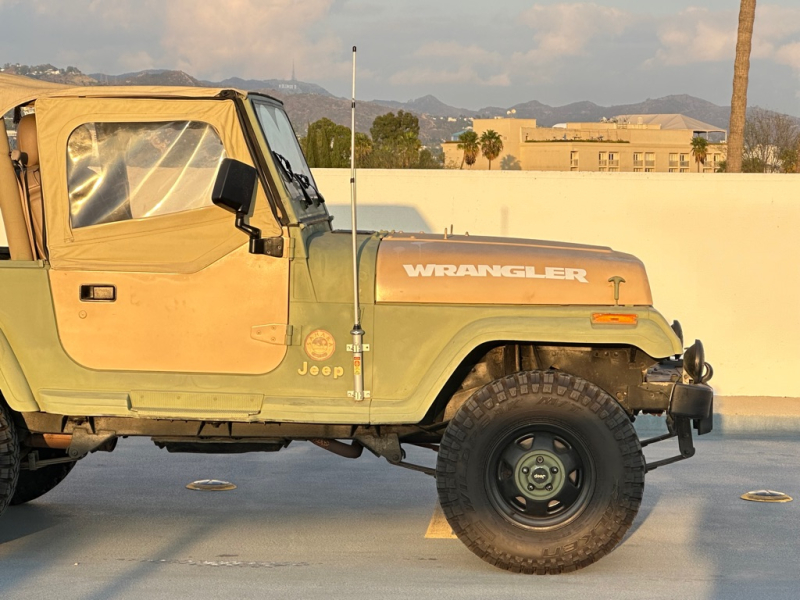 Jeep Wrangler 1990 price $9,999